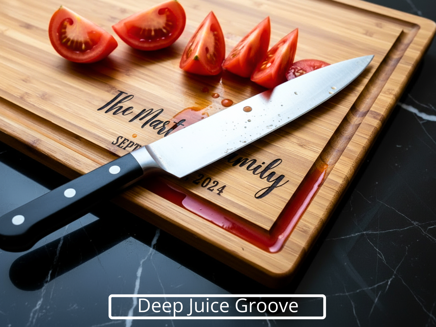 Personalized Bamboo Cutting Board