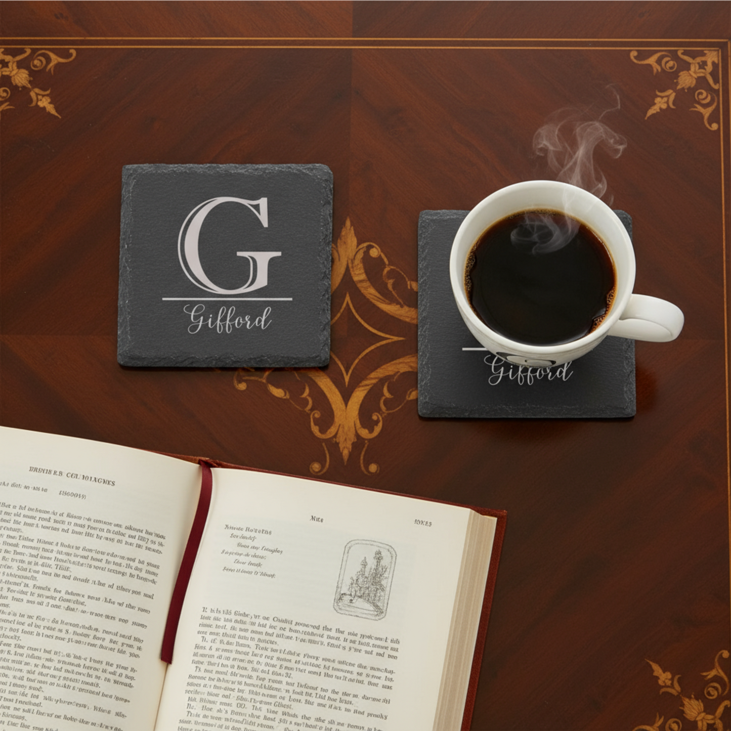 Personalized Slate Coasters