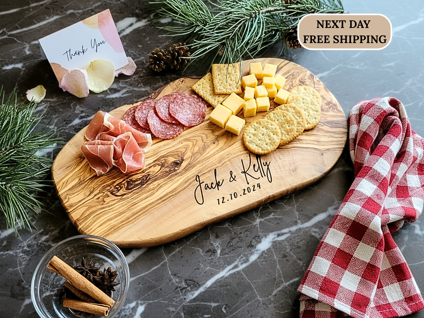 Olive Wood Cutting Board
