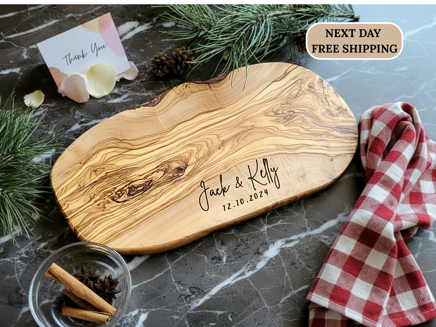 Olive Wood Cutting Board