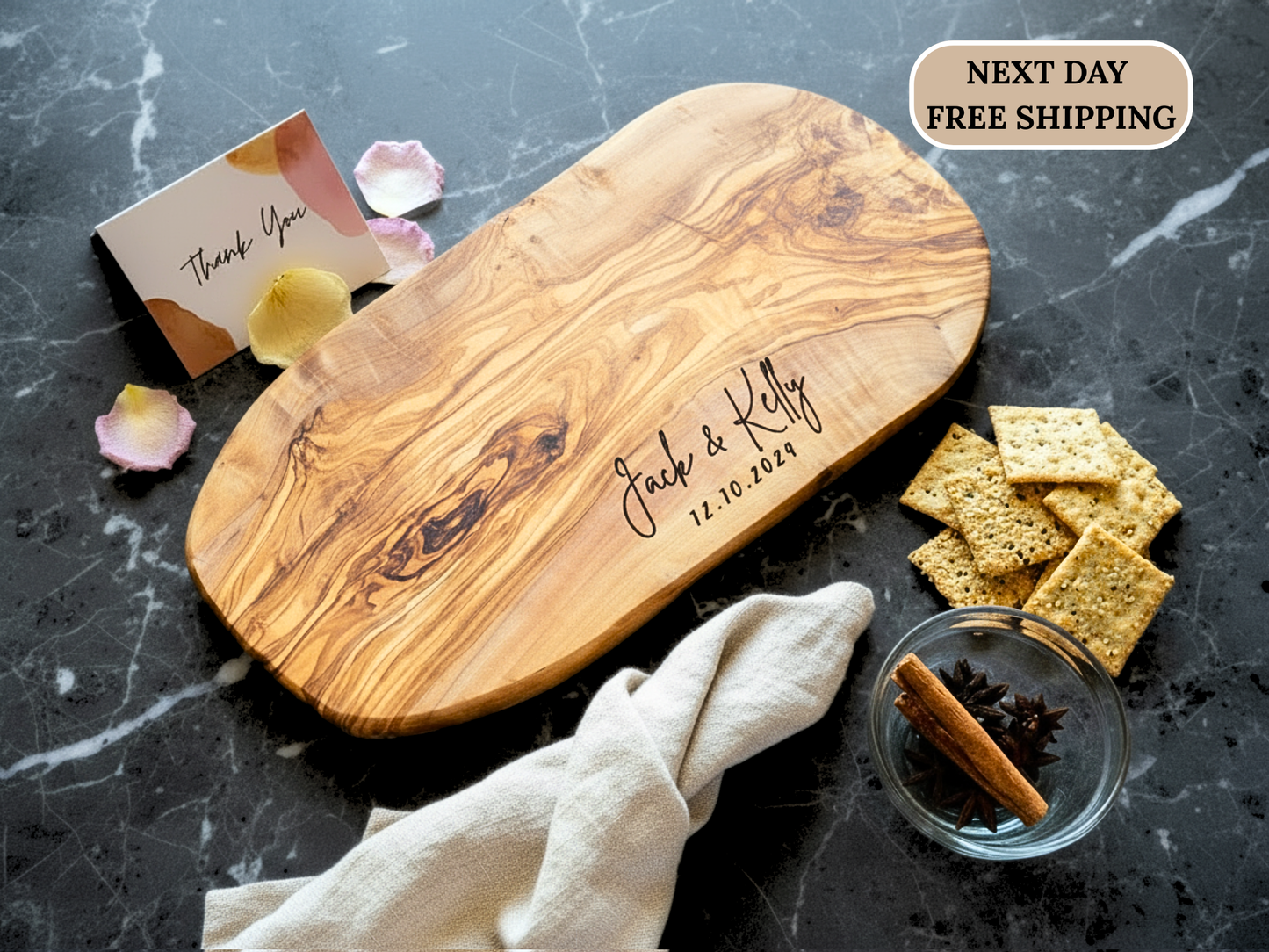 Olive Wood Cutting Board
